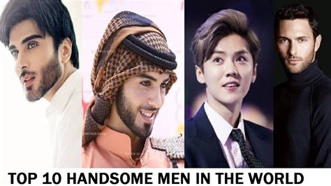 Top 10 Handsome Men In The World 2020 Youtube