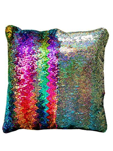 16″x16″ With Insert Mermaid Sequin Pillow That Changes Color