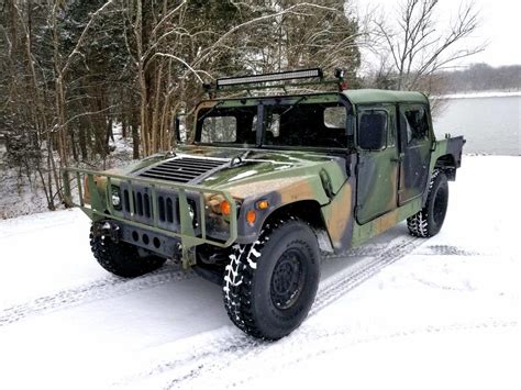 My 1994 M998 Humvee Purchased As A 2 Door Troop Carrier But Converted