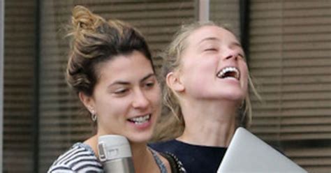 Amber Heard Is All Smiles While Out With Her Bff E News Australia