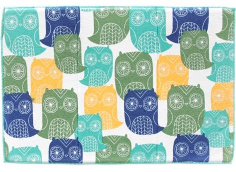 Everyday Living Owls Drying Mat 14 X 21 In Kroger