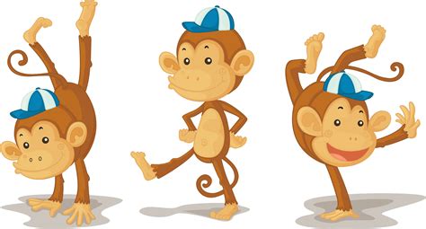 Download Black And White Ape Clipart Monkey Tail Monkey And The Cap