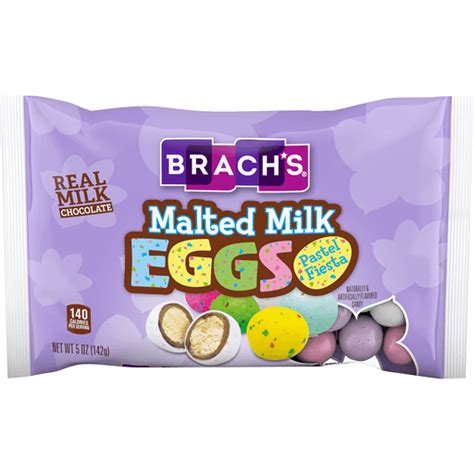 Brachs Malted Milk Eggs Pastel Fiesta 5oz Five And Dime Sweets
