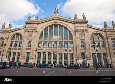 Gare Du Nord Gare De Paris Nord Railway Station In Central Paris