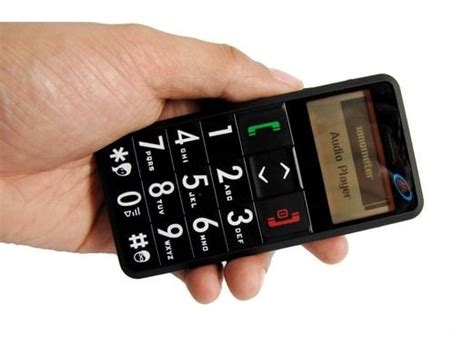 Senior Citizen Cell Phone Features Big Numbers And Sos