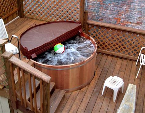 Custom Built Wood Hot Tubs Hot Tub Barrel Sauna Cedar Hot Tub
