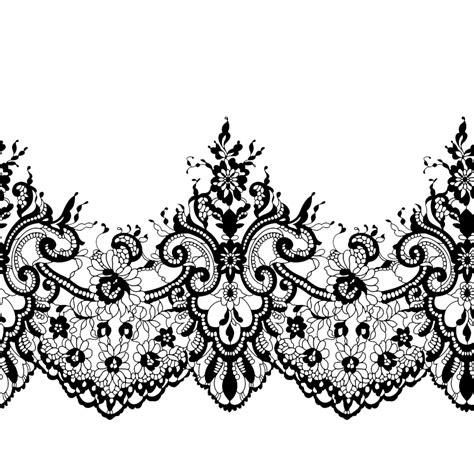 Pin By Micha Kasmi On Cadre Lace Drawing Lace Tattoo Design Black