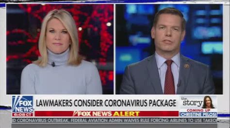 Eric Swalwell Points Out Trumps Lies Fox Hostess Lectures Him On