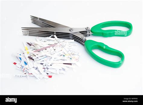 5 Blade Shredder Scissors For Shredding Personal Information