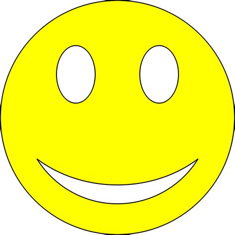 Clipart Smiley Yellow