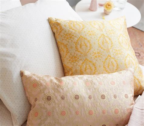 Handmade Pillows Crafted From The Softest Sari Silk To Whisk You Away