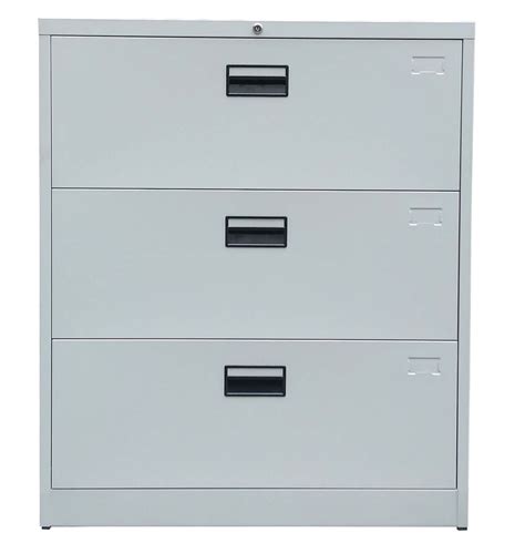 3 Drawer Steel Lateral Filing Cabinet — Cubix Office