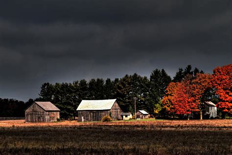 Autumn Barns Photograph By Richard Gregurich Fine Art America