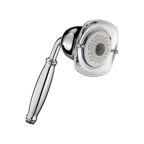 The overall goal is to ensure the shower curtain doesn't touch the floor/bottom of the shower. American Standard FloWise Square Water-Saving 3-Spray Hand ...