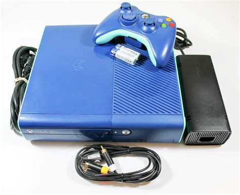 Special Edition Blue Xbox 360 E 500 G TEAL BLUE