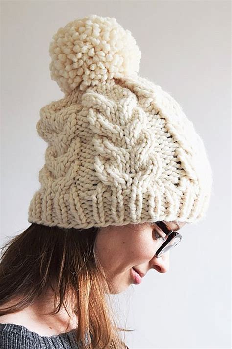 Chunky Wool Free Knitting Patterns Hats