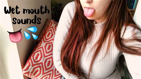 Asmr Wet Mouth Sounds In The Dark Youtube