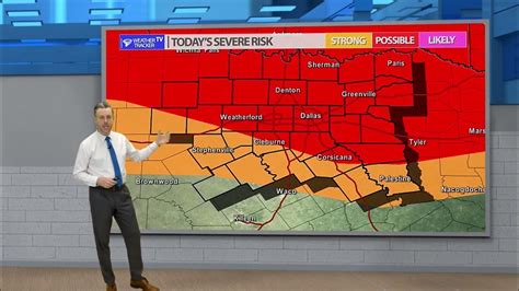 More Severe Weather Possible Today Dfw Thursday Forecast Youtube