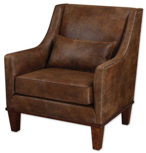 Uttermost Accent Furniture Accent Chairs 23030 Clay Transitional Den
