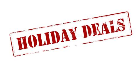 Holiday deals stock illustration. Illustration of holidays - 92090414