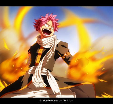 Fairy Tail 430 Natsu On Fire By