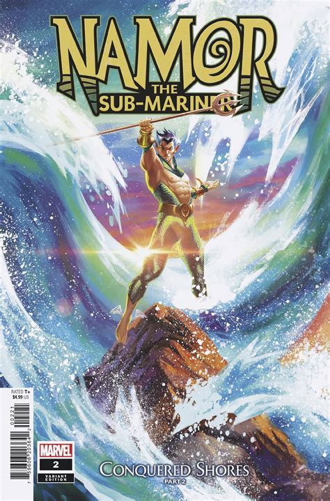 Namor The Sub Mariner Conquered Shores 2 Manhanini Cover Fresh