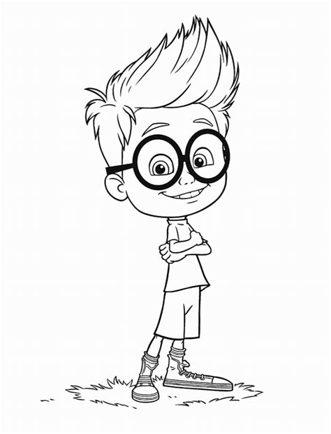 Mr Peabody And Sherman Coloring Pages Learny Kids