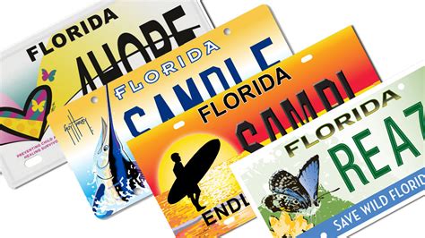 Hottest Selling Florida Specialty License Plates Sun Sentinel