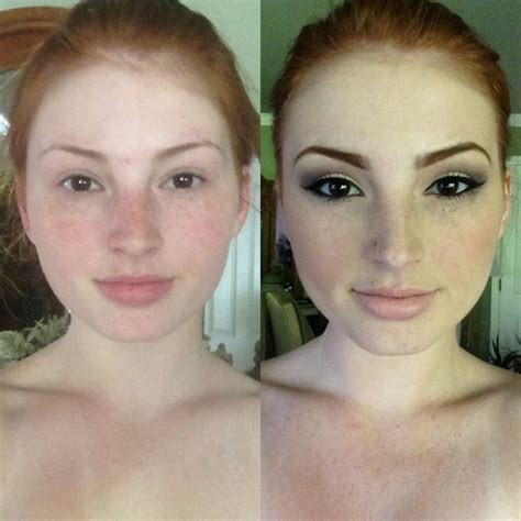 Makeup Before After Lips MAC Myth Makeup Tips For Redheads Corrective Makeup Gorgeous Makeup