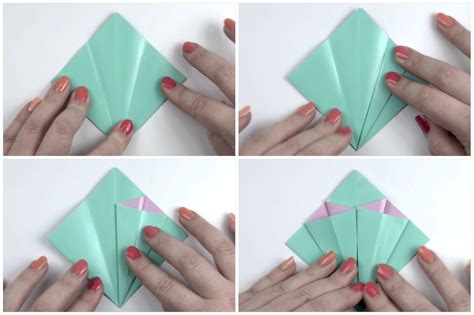 Make An Easy Origami Lily Flower