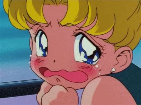 Usagi Crying S Find And Share On Giphy