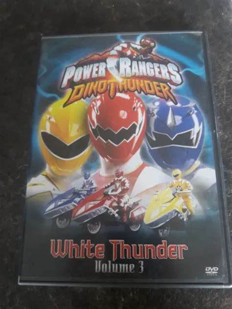 Power Rangers Dino Thunder White Thunder Volume 3 2004 Dvd Movie Full