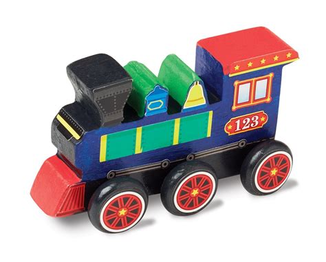 Buy Melissa And Doug Decorate Your Own Wooden Train