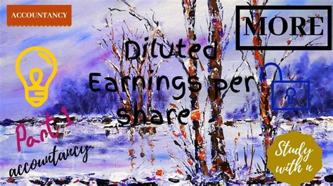 Earnings per share are the net earnings of the company earned on one share. More Example of Advanced Accounting: Diluted Earnings Per ...
