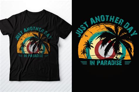 Beach T Shirt Design Summer T Shirt Graphic By Mitoncrr · Creative Fabrica
