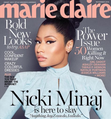 Nicki Minaj Marie Claire Naked Blacksportsonline