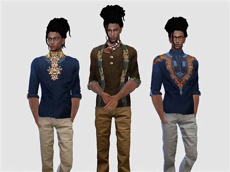 The Sims Resource Tribal Shirt Vampire Pack Need