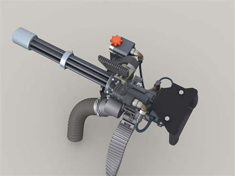 M134d Minigun Body Set 2ea Legend Lf3d052
