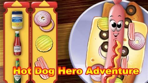 Hot Dog Hero Adventure Crazy Chef Cook And Decorate Fun Cooking Hot