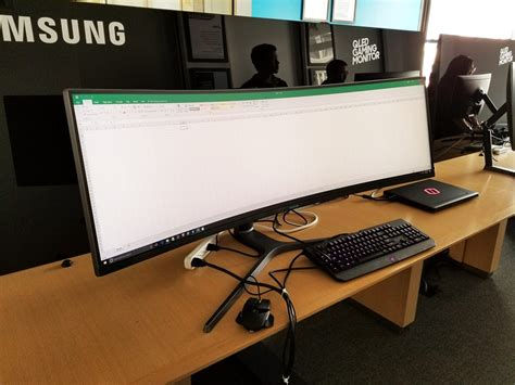 49 Inch Chg90 Super Ultrawide Gaming Monitor From Samsung Shroud Of