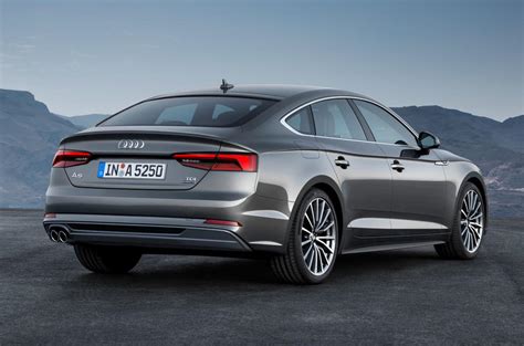It has one of the most comfortable, upscale interiors in the class, but many rivals. 2017 Audi A5 Sportback and S5 Sportback shown at Paris ...