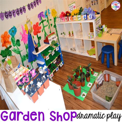 Garden And Flower Shop Dramatic Play Pocket Of Preschool