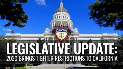 Legislative Update Important Changes To California Laws In 2020