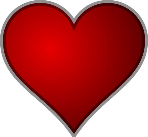 Corazón Enamorado San Valentin Gráficos Vectoriales Gratis En Pixabay