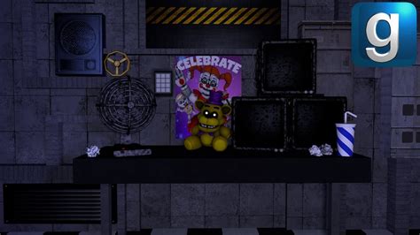 Gmod Fnaf Review Brand New Sister Location Private Room Map Youtube