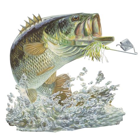 Skiff Life Buzz Off Bass Fishing Decal Sticker Randy Mcgovern Art