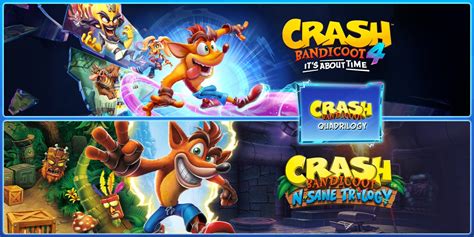 Crash Bandicoot™ Bundle Quadrilogia Giochi Scaricabili Per Nintendo