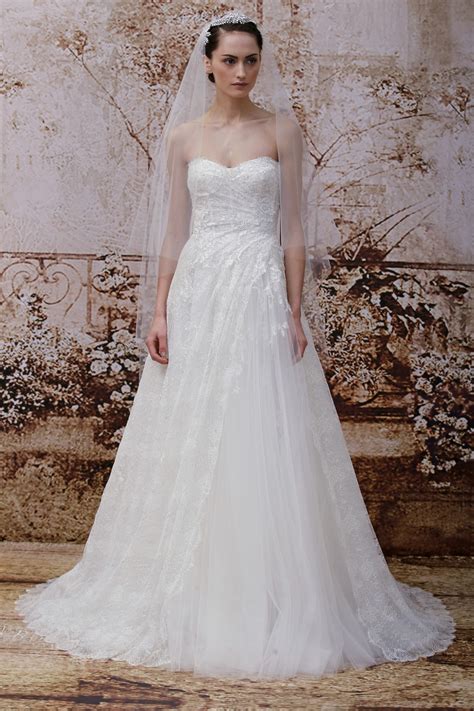 Wedding Dress By Monique Lhuillier Fall 2014 Bridal Look 22