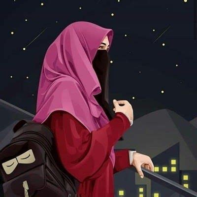 60+ gambar kartun muslimah lucu, cantik, sedih terbaru. 24 Gambar Kartun Muslimah Bercadar Dengan Pasangannya ...