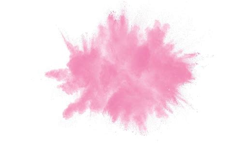 Pink Powder Explosion Isolated On White Background 8093061 Stock Photo